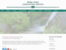 Tablet Screenshot of fengshuiconsultingservices.net